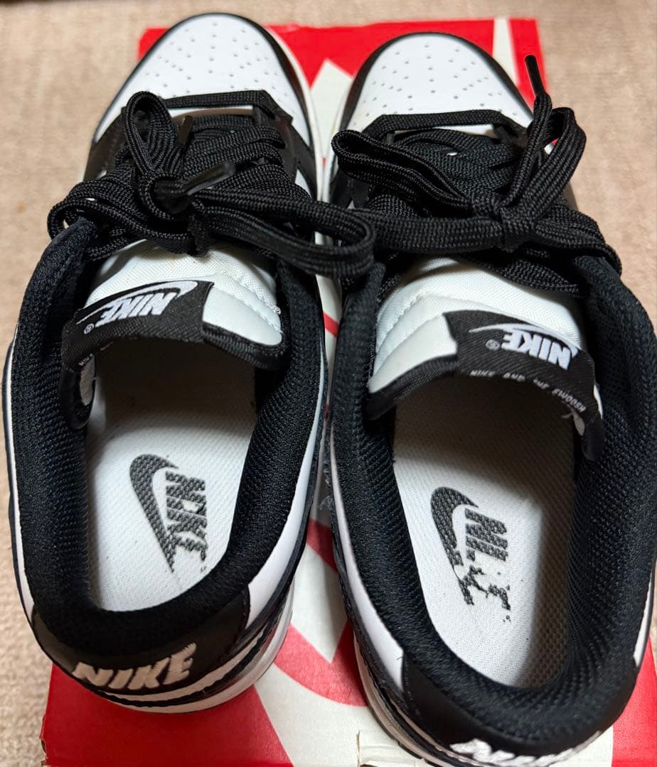 NIKE ナイキ W DUNK LOW 24cm DD1503 101パンダ — image 4