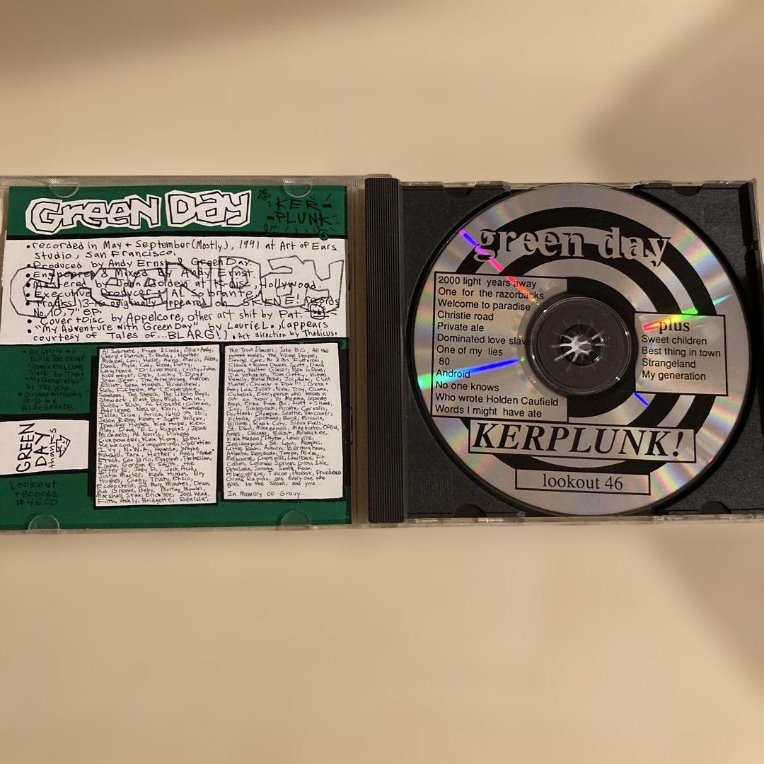 【美品】CD3枚 Green Day Kerplunk Dookie 1039 — image 3