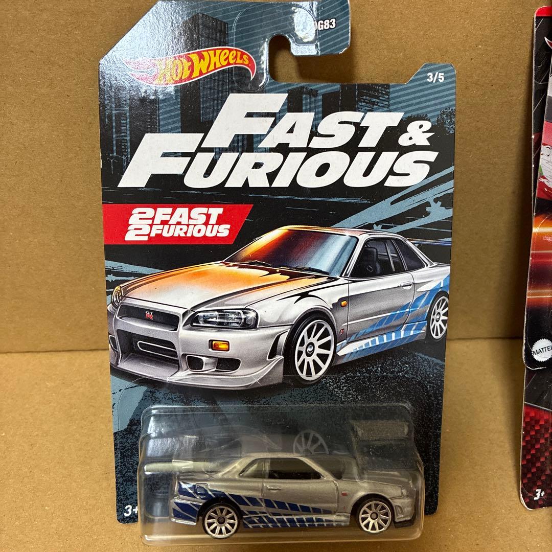 HW Fast & Furious 4台セット 日産Skyline ワイスピ — image 2