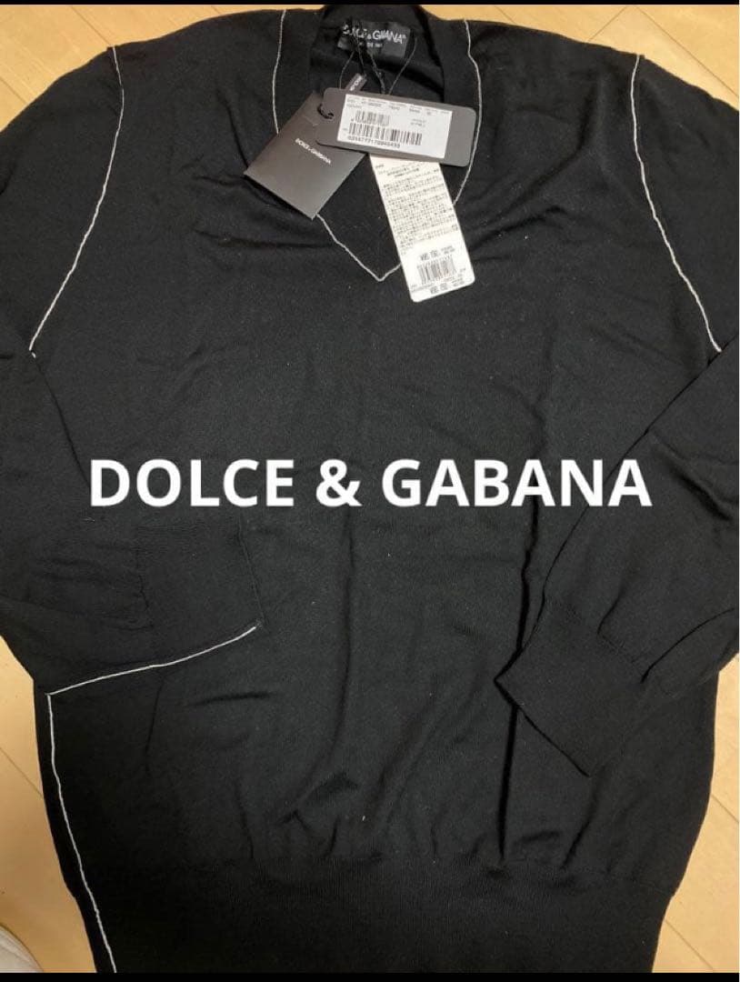 希少DOLCE＆GABBANA 薄手セーター デットストック品の新品未使用　50 — image 5