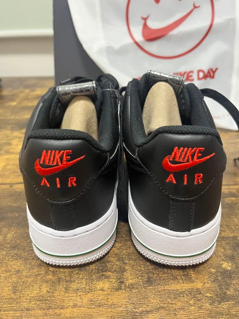 Nike Air Force 1 Low Black 27.5cm エコバッグ付 — image 4