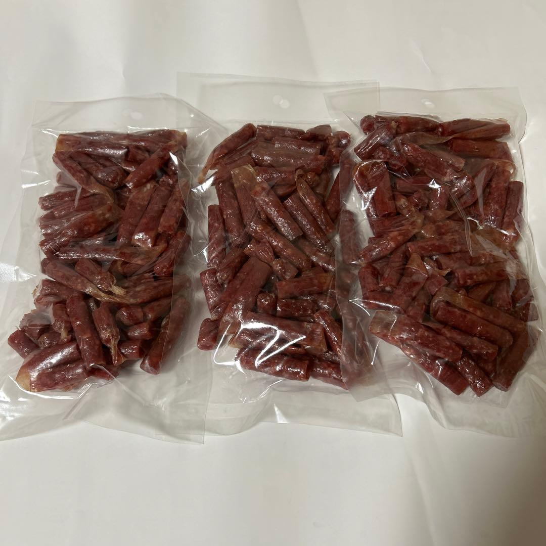 最安値　大人気‼️宮内ハム　牛たん入りドライソーセージ250g×3袋 — image 2