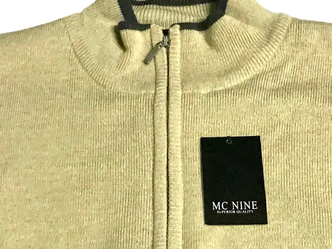 MC NINE 長袖ハイネックニットセーター　Lサイズ　新品　★す4955 — image 3