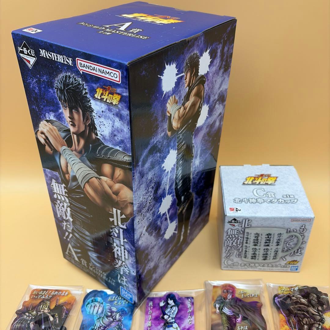 北斗の拳　一番くじ　A賞 C賞 E賞コンプ G賞 新品未開封品 — image 2