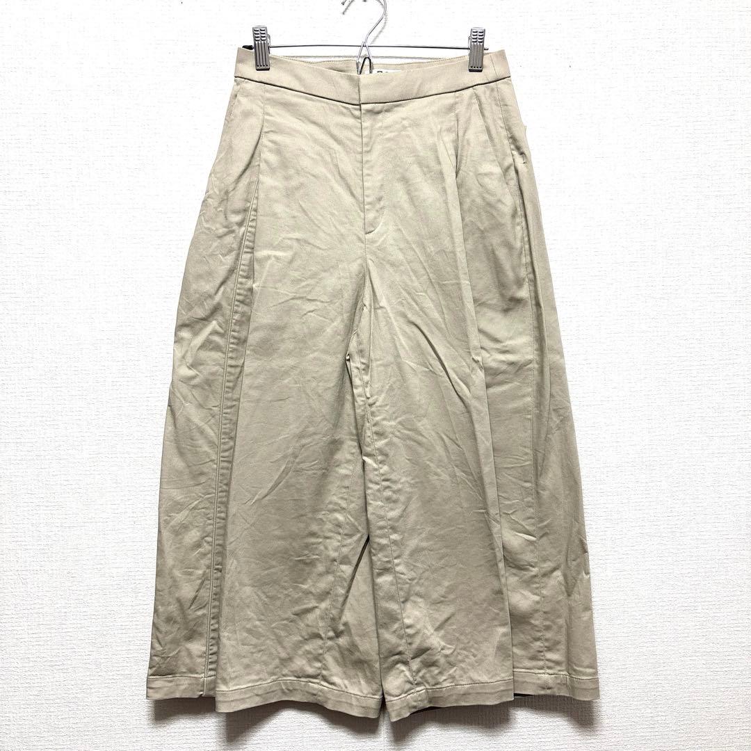 コットンキュロット Sサイズ ベージュ　UNIQLO ユニクロC — image 3
