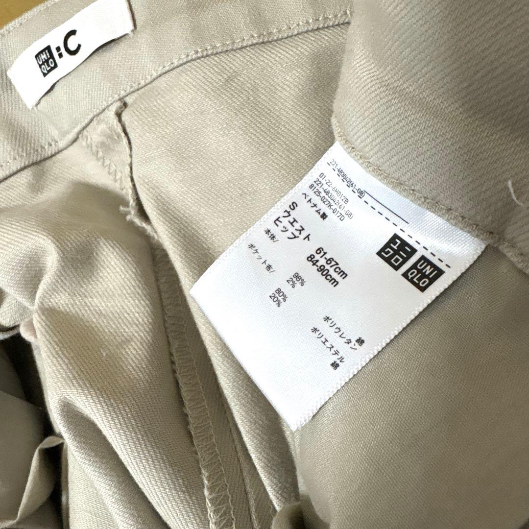コットンキュロット Sサイズ ベージュ　UNIQLO ユニクロC — image 5