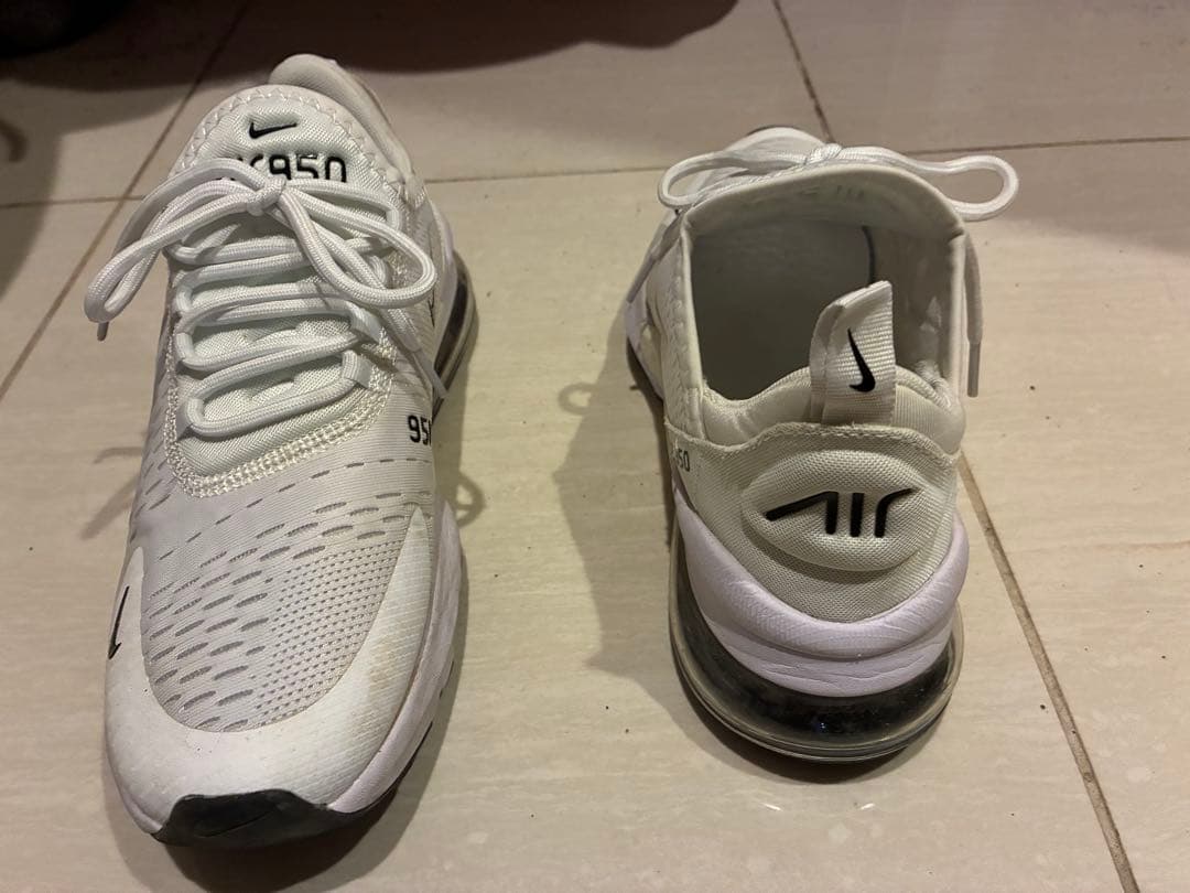 NIKE AIR 270 ホワイト スニーカー — image 4