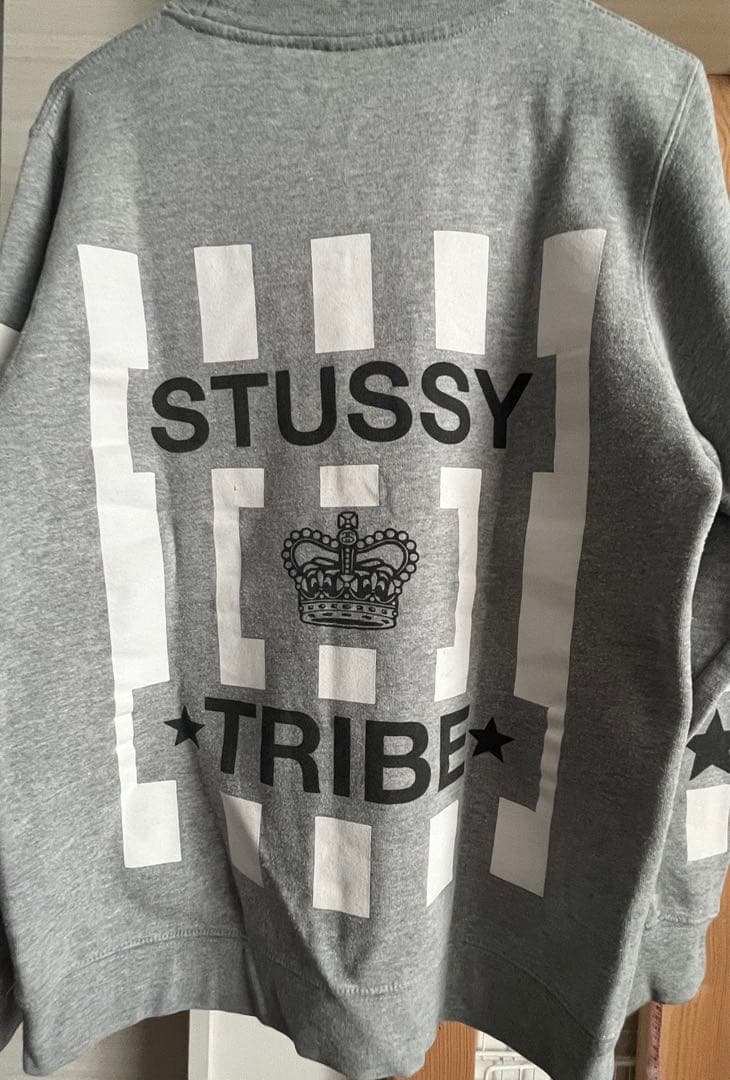 STUSSY プリントスウェット 裏起毛 S — image 4