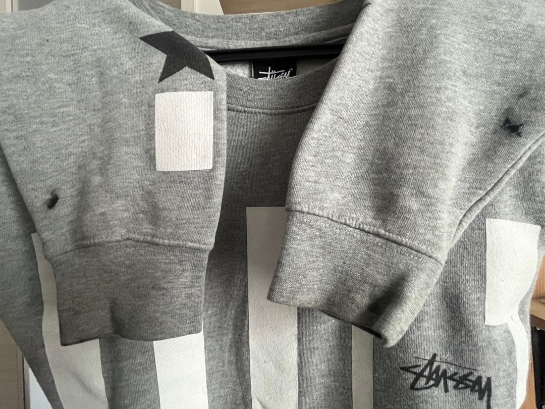 STUSSY プリントスウェット 裏起毛 S — image 5