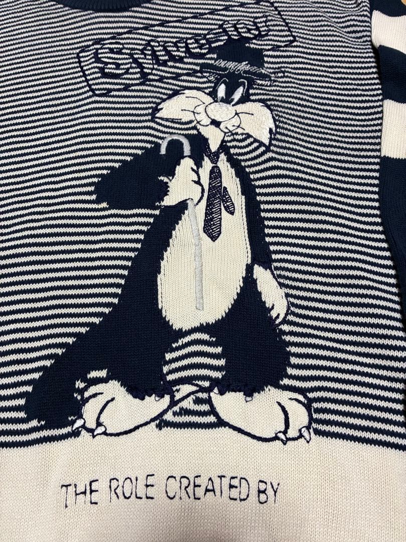 【超希少】90s ICEBERG アイスバーグ シルベスター ニット イタリア製 — image 3
