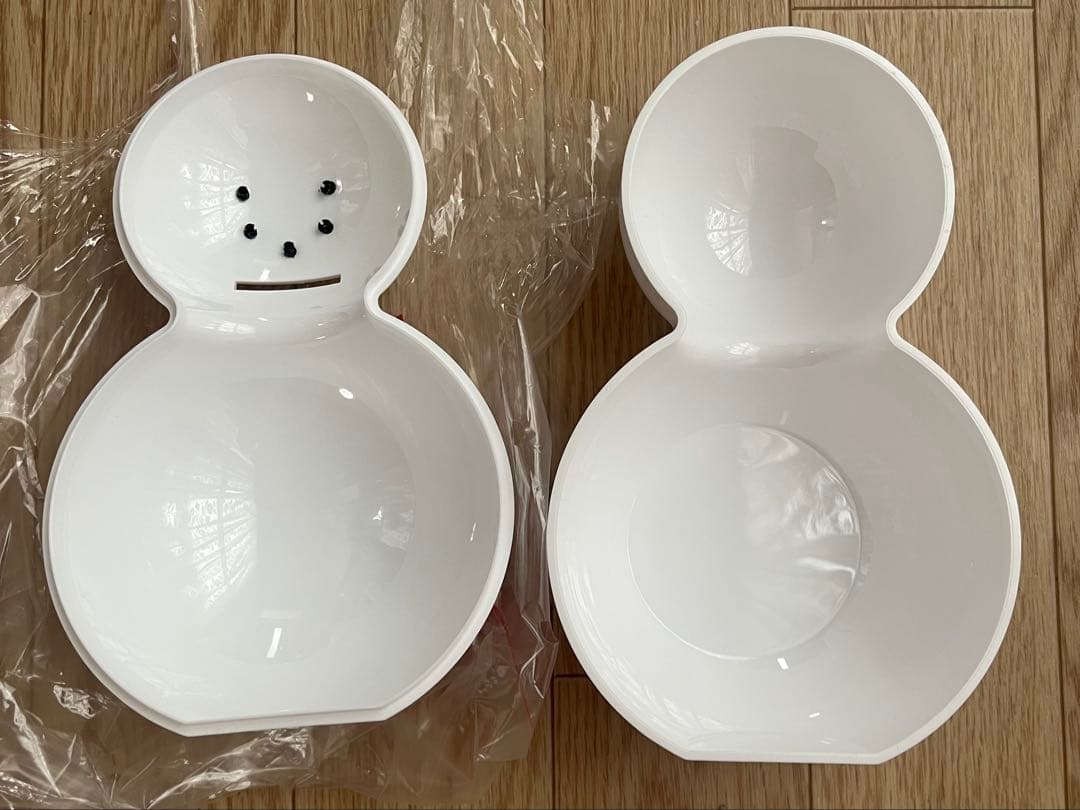 雪だるま弁当 容器 1個 貯金箱 — image 3