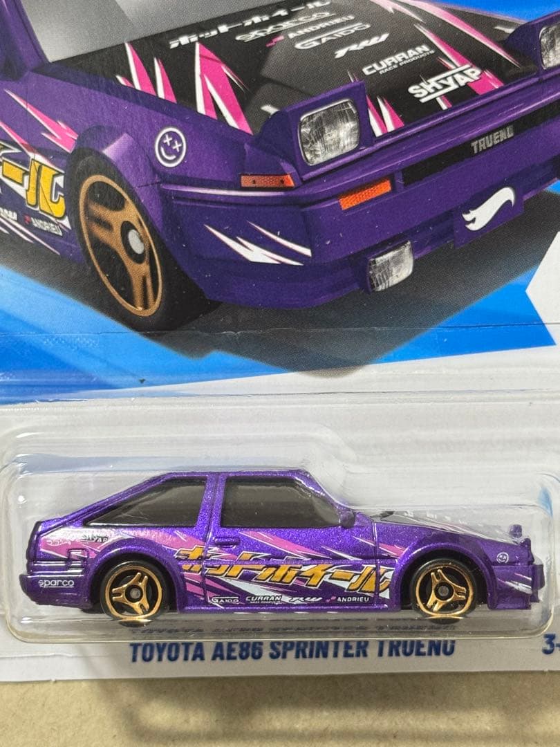 ホットウィール　トヨタ　AE86 トレノ　SPRINTER — image 2