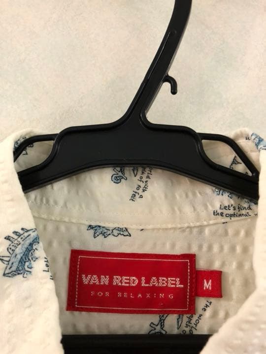 VAN RED LABEL 半袖シャツ 総柄 サイズM ヴァンヂャケット IVY — image 4