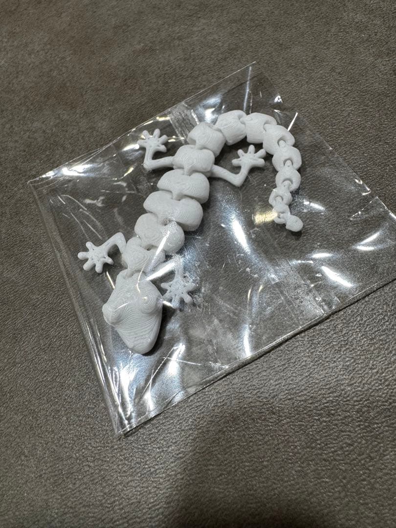 3Dプリンター製 可動式 ヤモリ フィギュア 5個セット — image 5