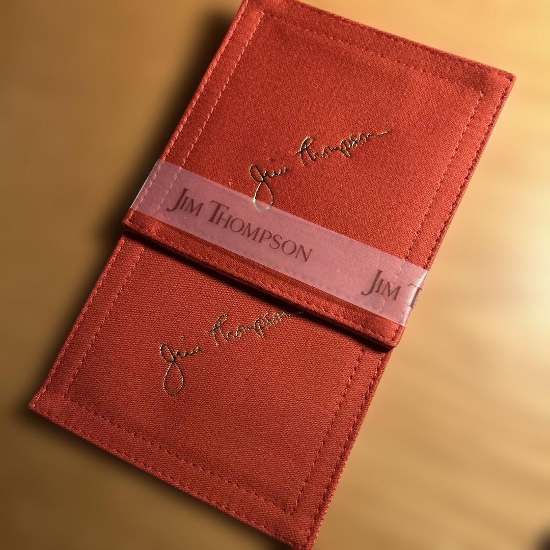 ✨️【新品未使用】 Jim Thompson 赤 コースター 2枚セット✨️ — image 5