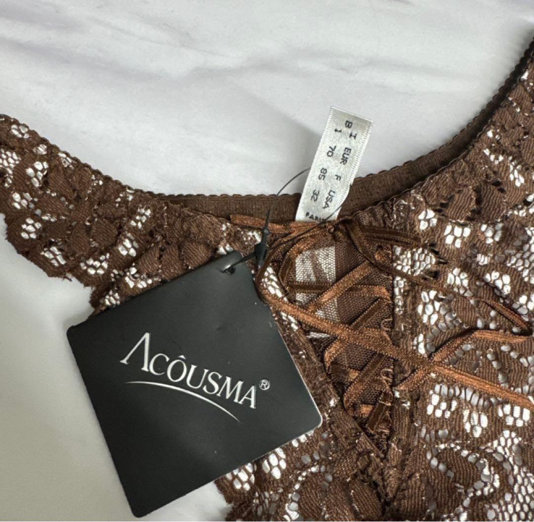ACOUSMA ブラウン Tバック ショーツ S — image 2