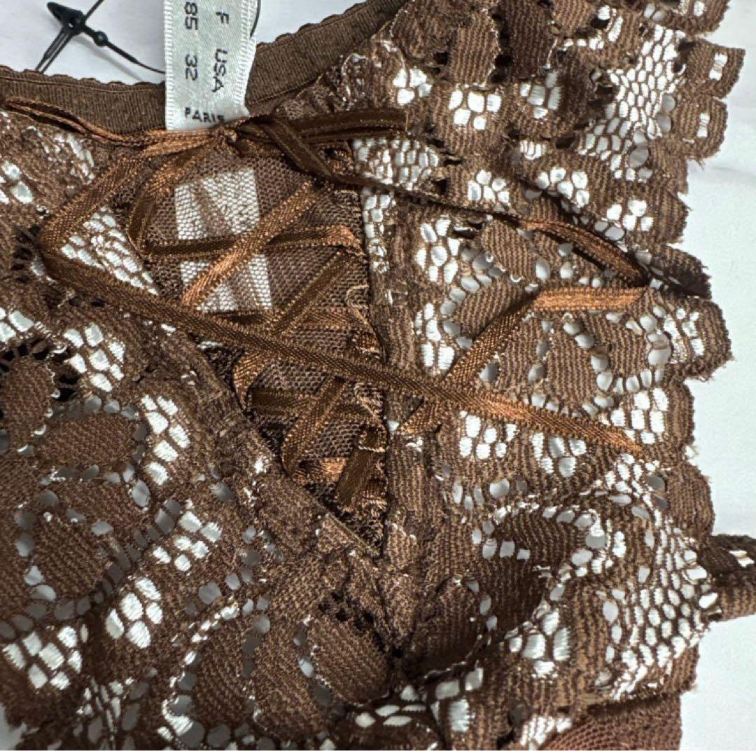 ACOUSMA ブラウン Tバック ショーツ S — image 5