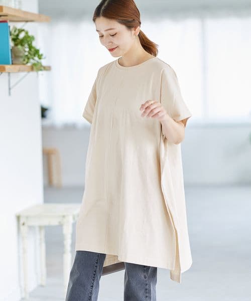 夏物★美品★ジャーナルスタンダード チュニックプルオーバー 定価5,940円 — image 2