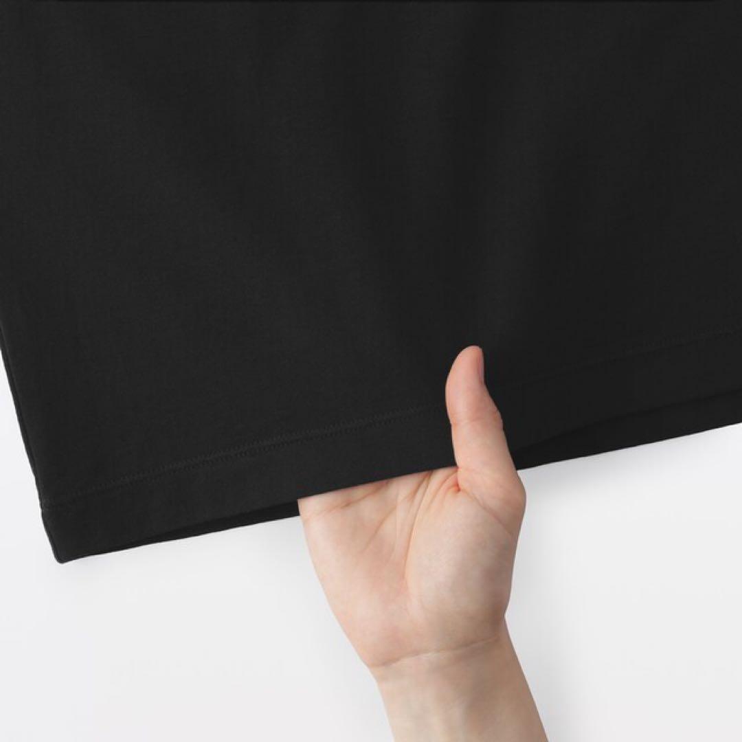 強撚天竺編みクルーネック長袖Ｔシャツ — image 3