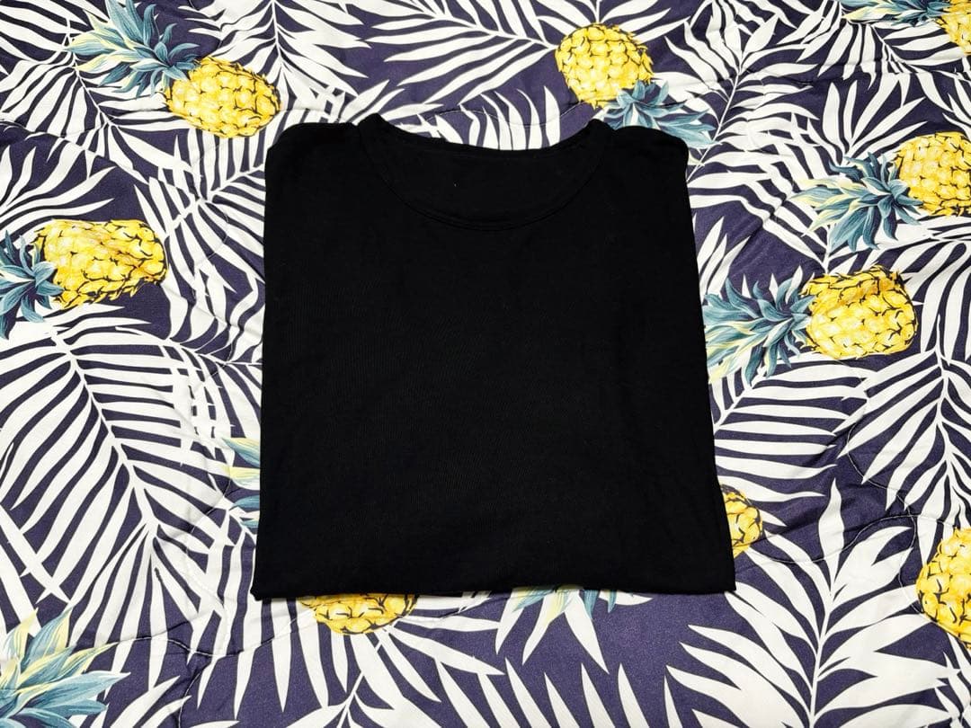 強撚天竺編みクルーネック長袖Ｔシャツ — image 5