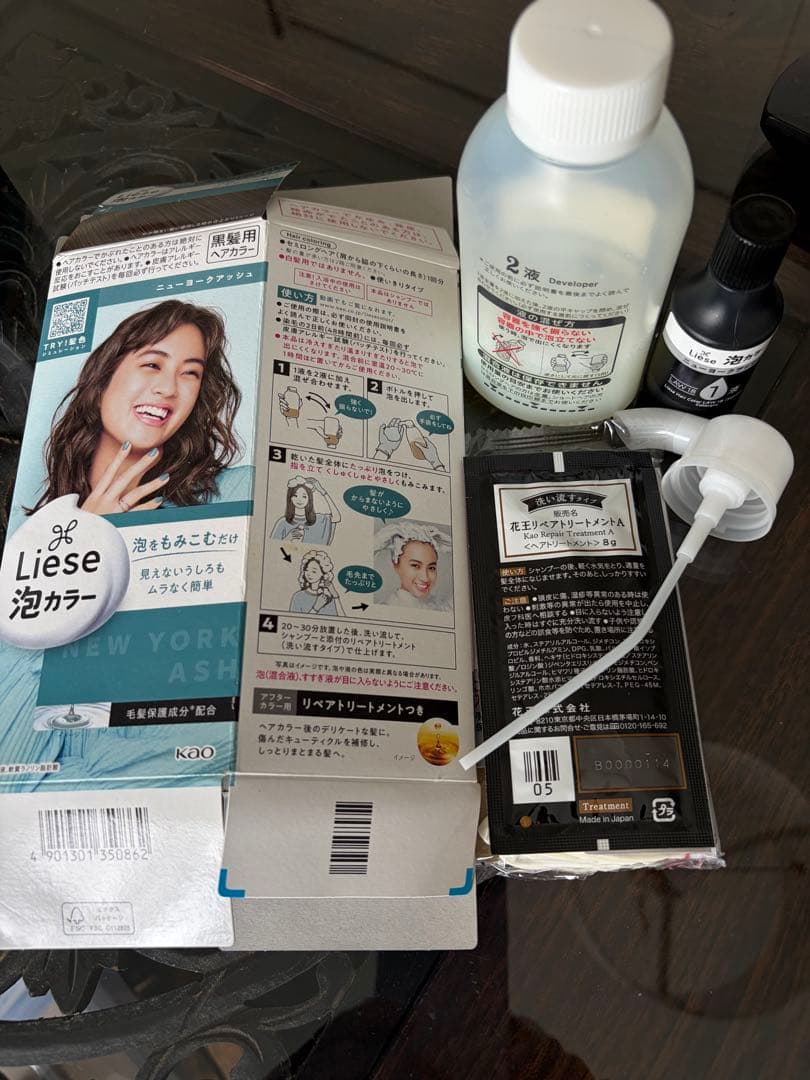 Liese 泡カラー ニューヨークアッシュ 4箱セット — image 4