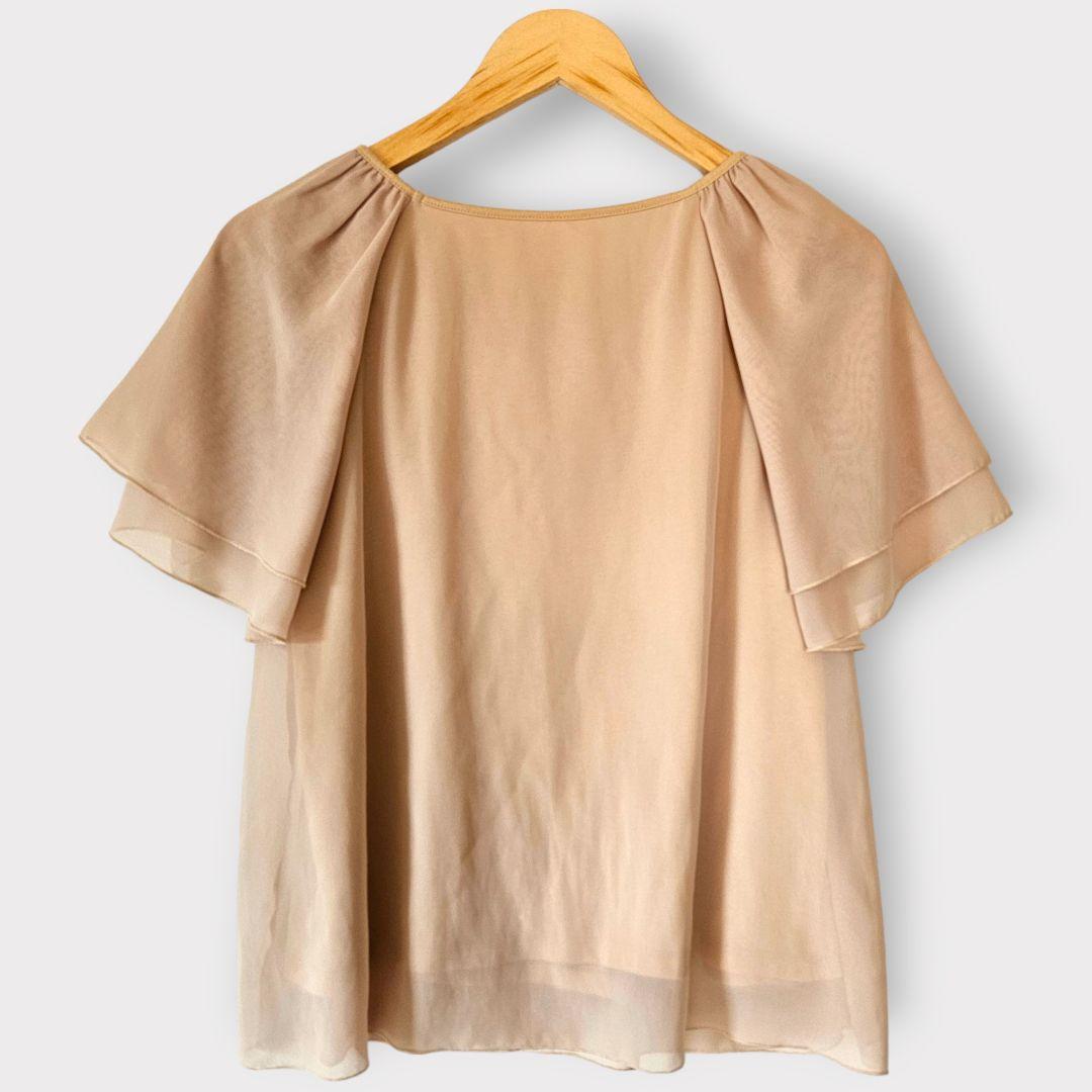 美品✨️ STRAWBERRY FIELDS クリアシフォン 天竺 カットソー — image 2