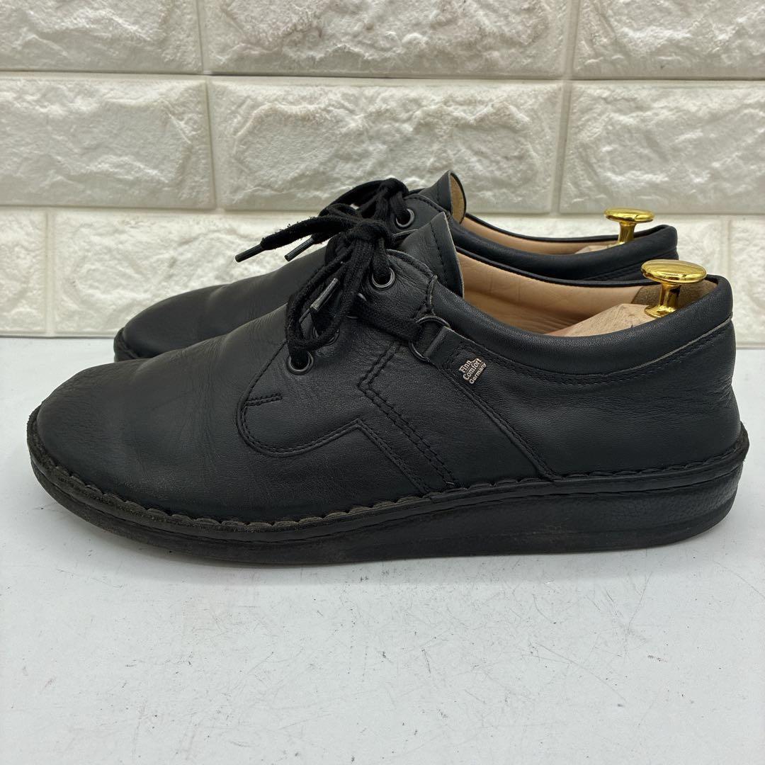 【良品】Finn Comfort フィンコンフォート レザースニーカー 41 黒 — image 2