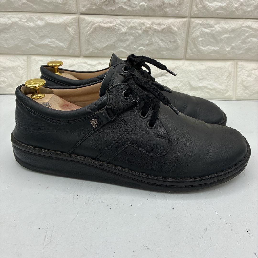 【良品】Finn Comfort フィンコンフォート レザースニーカー 41 黒 — image 4
