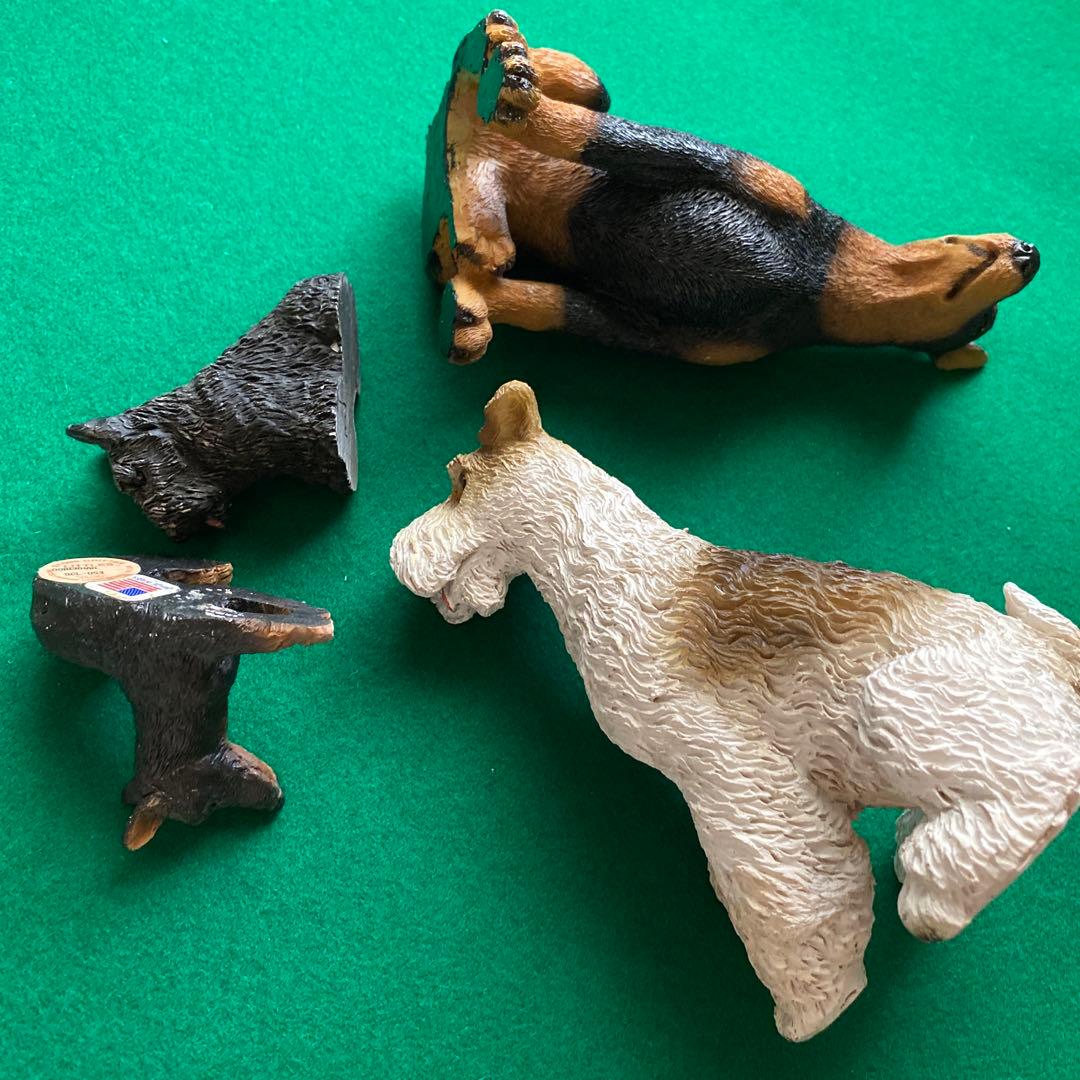 ストーン製犬置物4個(値下げ不可) — image 4