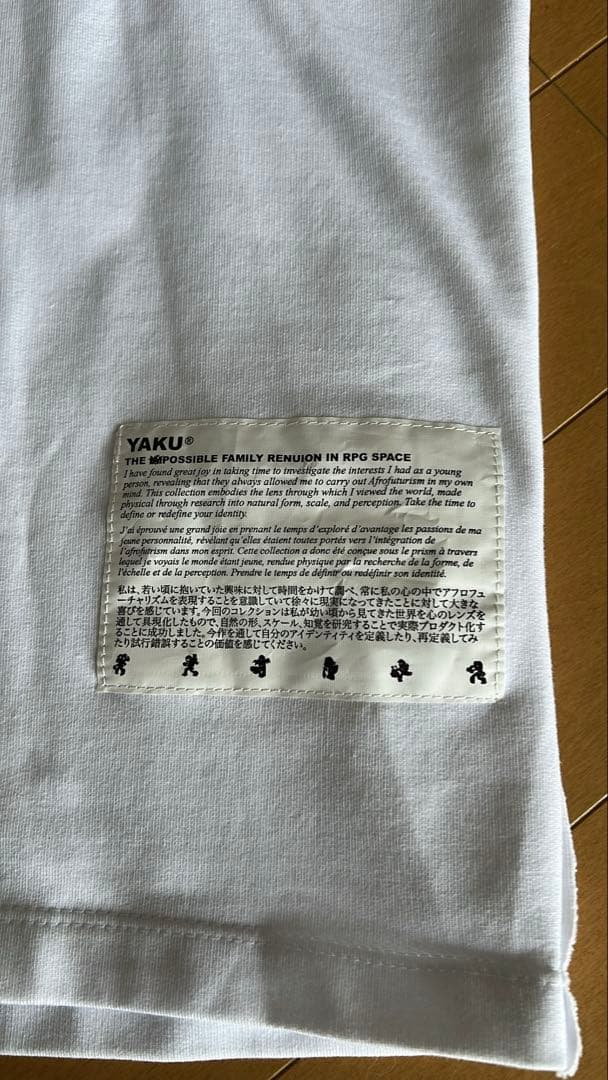 YAKU tee sizeM — image 3