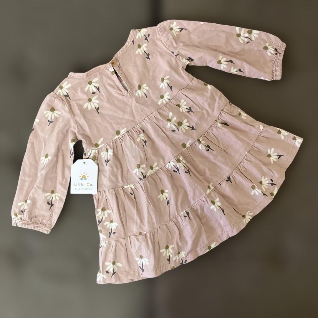 L.A購入花柄ワンピース　12M — image 3
