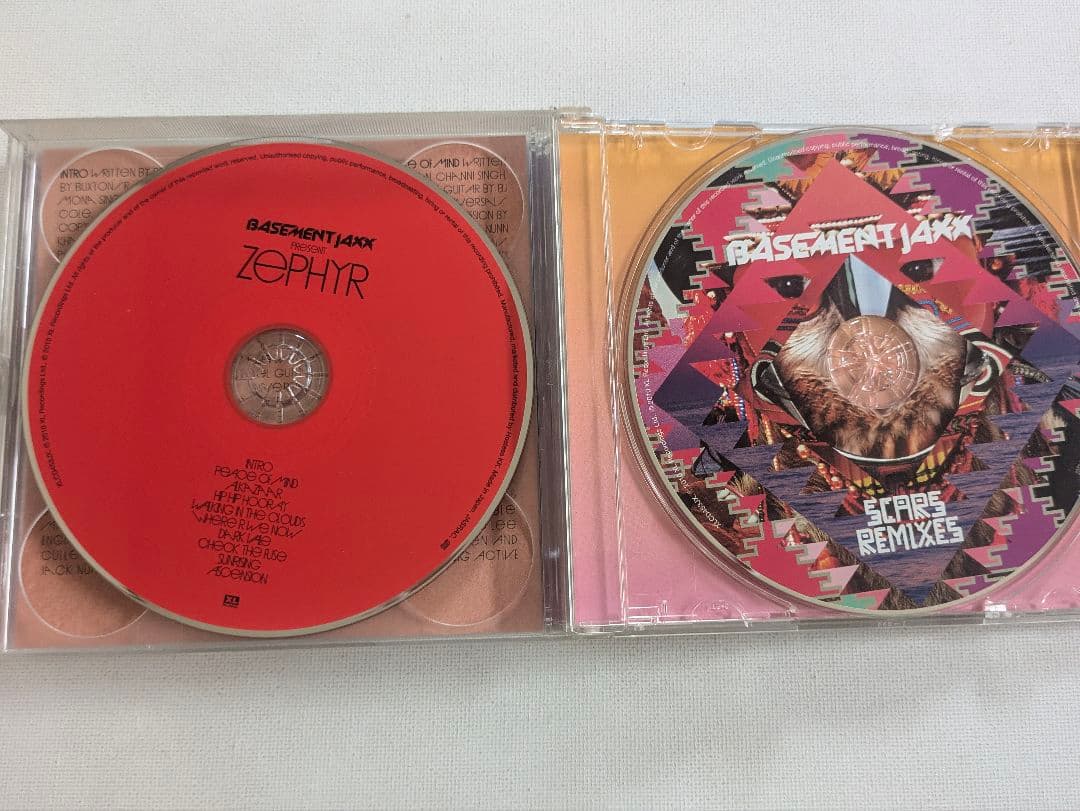 ベースメント・ジャックス「Scars/Zephyr」 限定3枚組CD 日本盤 — image 5