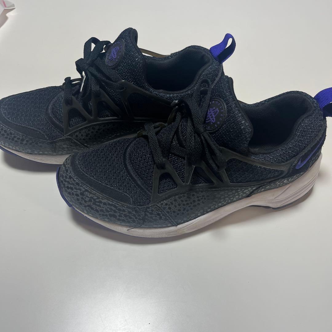 NIKE Huarache ブラック パープル スニーカー — image 2