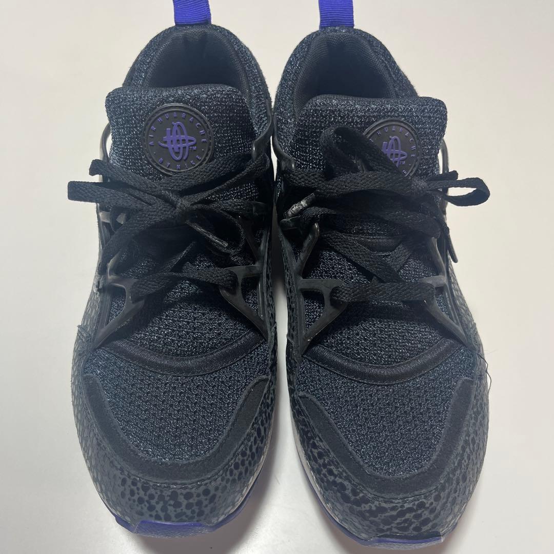 NIKE Huarache ブラック パープル スニーカー — image 4
