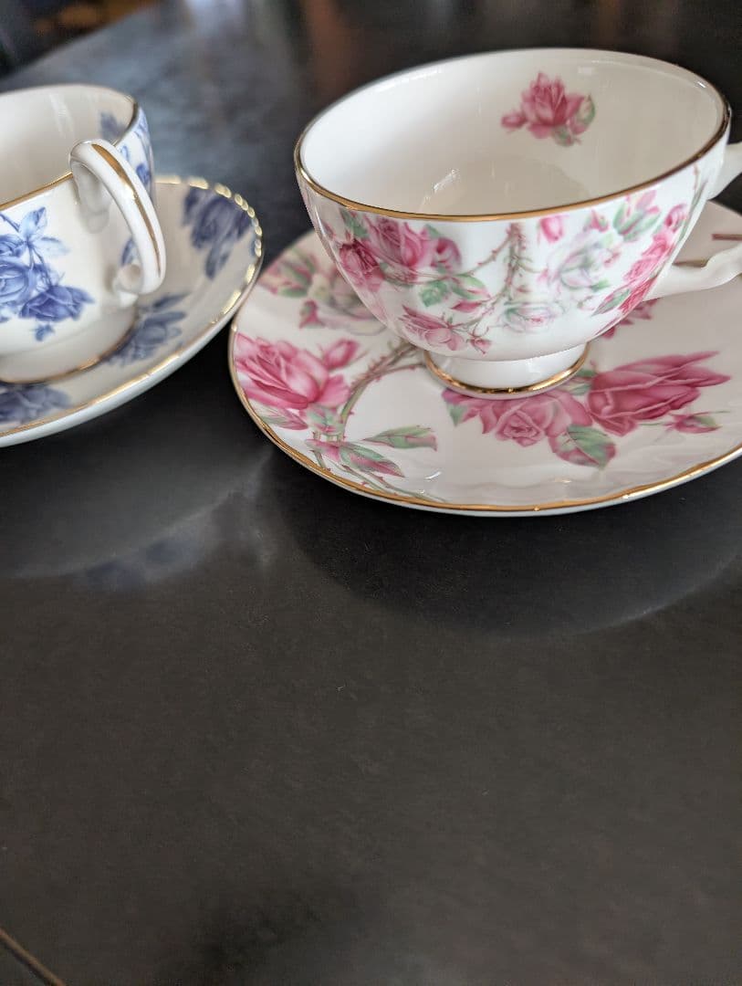 Aynsley エンズレイコーヒーカップソーサーセット — image 3