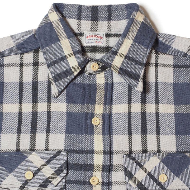 Lot 3104 FLANNEL SHIRTS C柄 ONE WASH — image 3