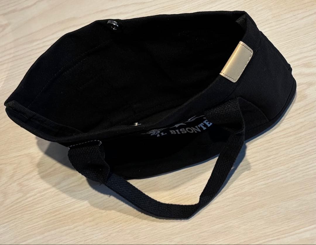 【新品】イルビ ロゴ入り ブラックミニトートバッグ — image 2