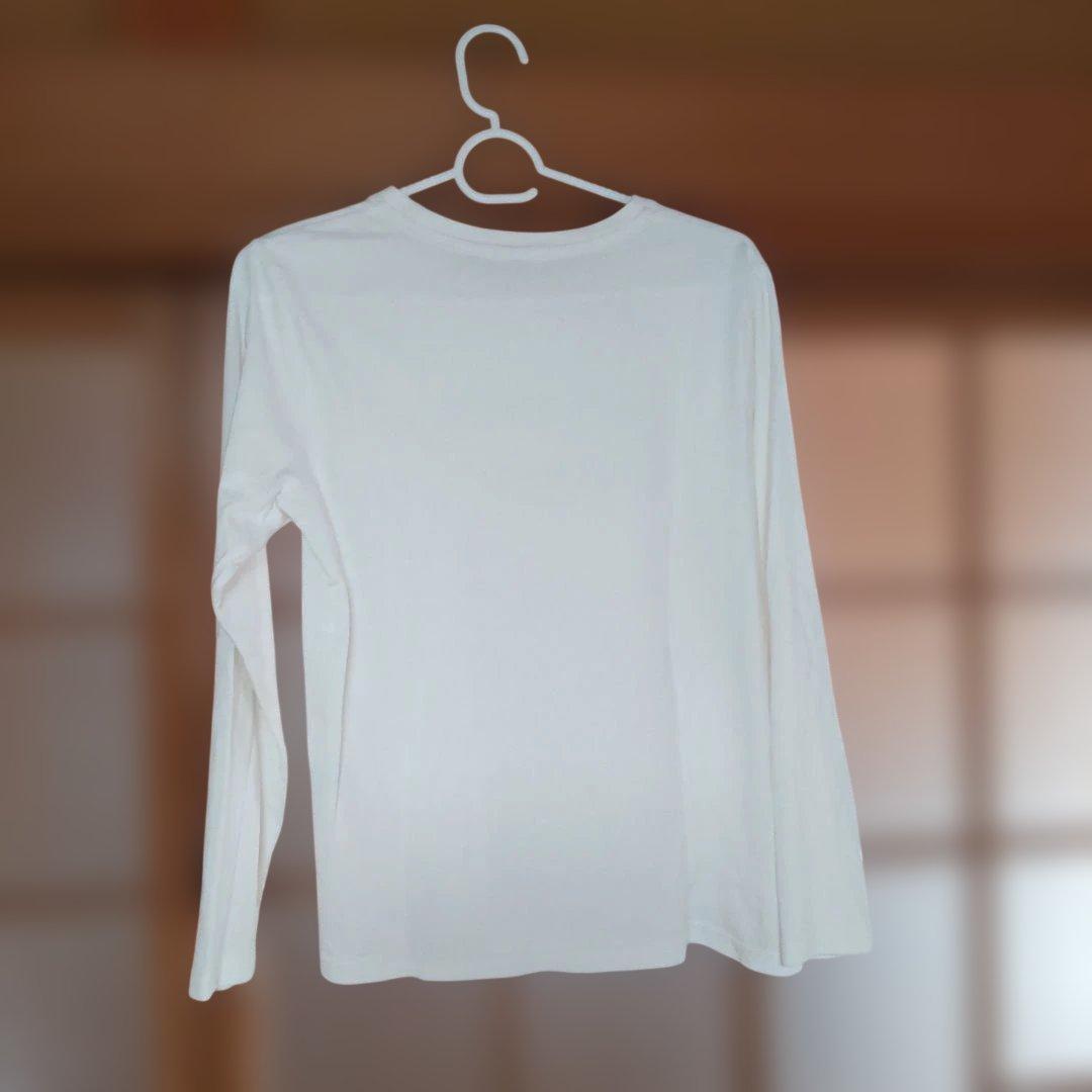 CINEMA CLUB 白 長袖Tシャツ S — image 2