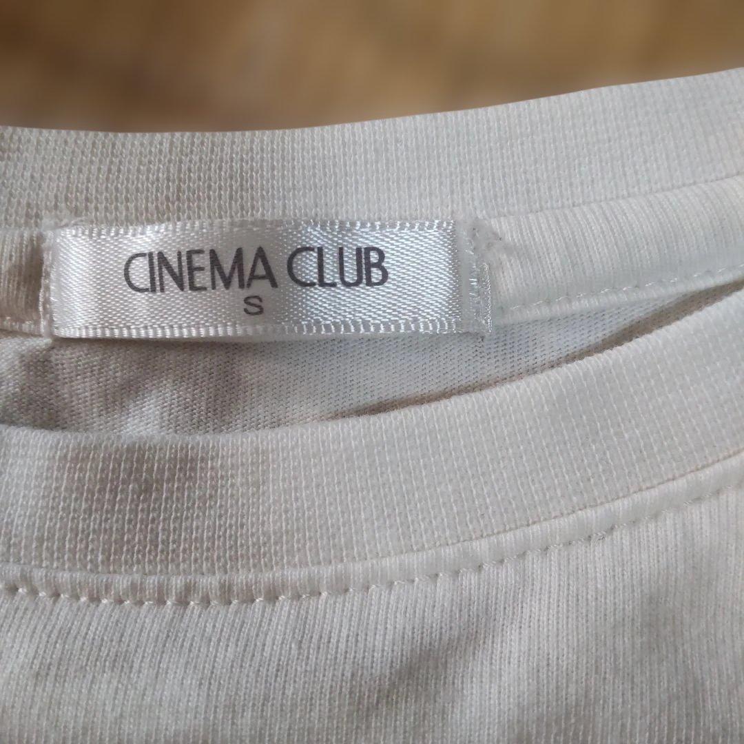 CINEMA CLUB 白 長袖Tシャツ S — image 3