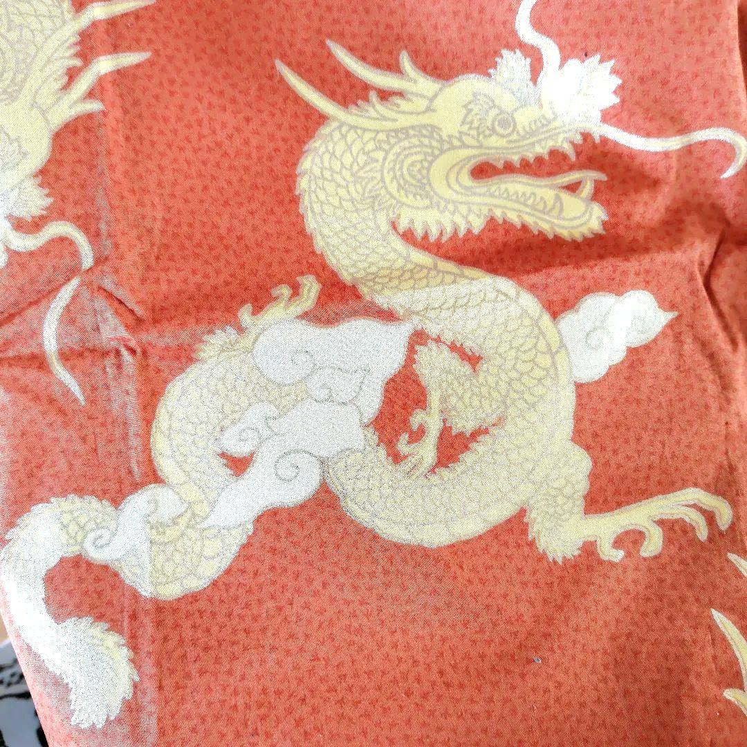 チャイナシーズゴールドドラゴン生地 — image 3