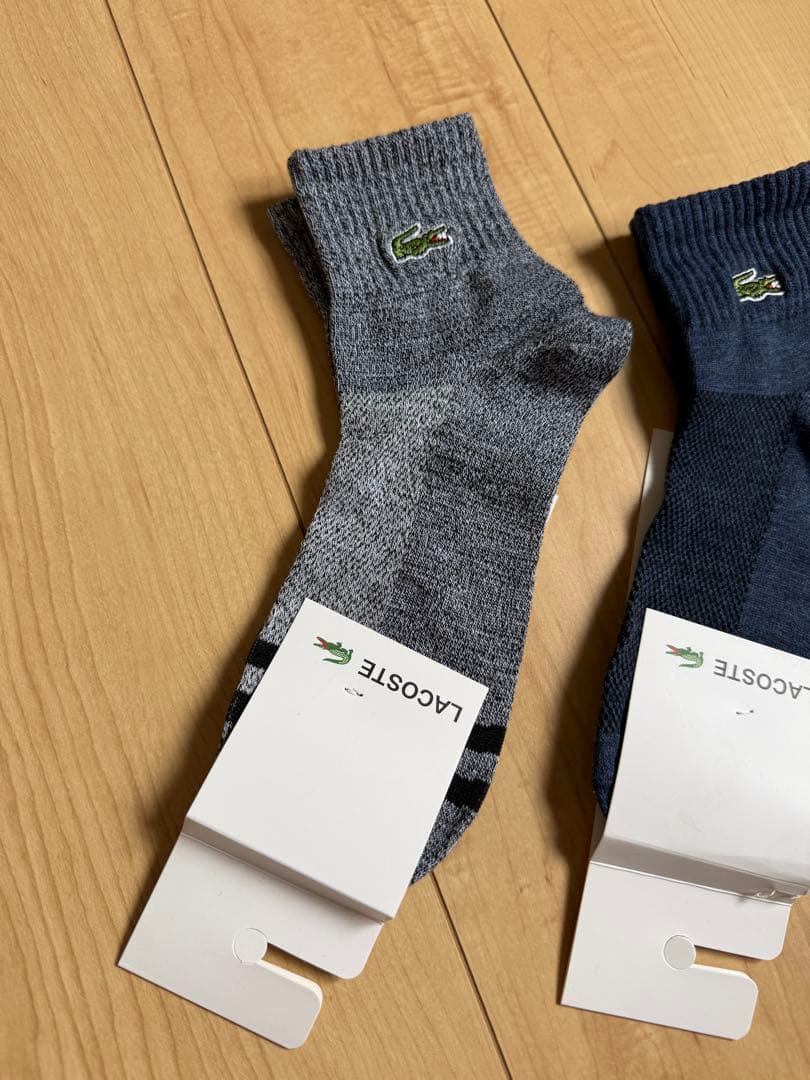 LACOSTE ラコステ ソックス 4足セット　夏用・通気性 25〜27cm — image 2