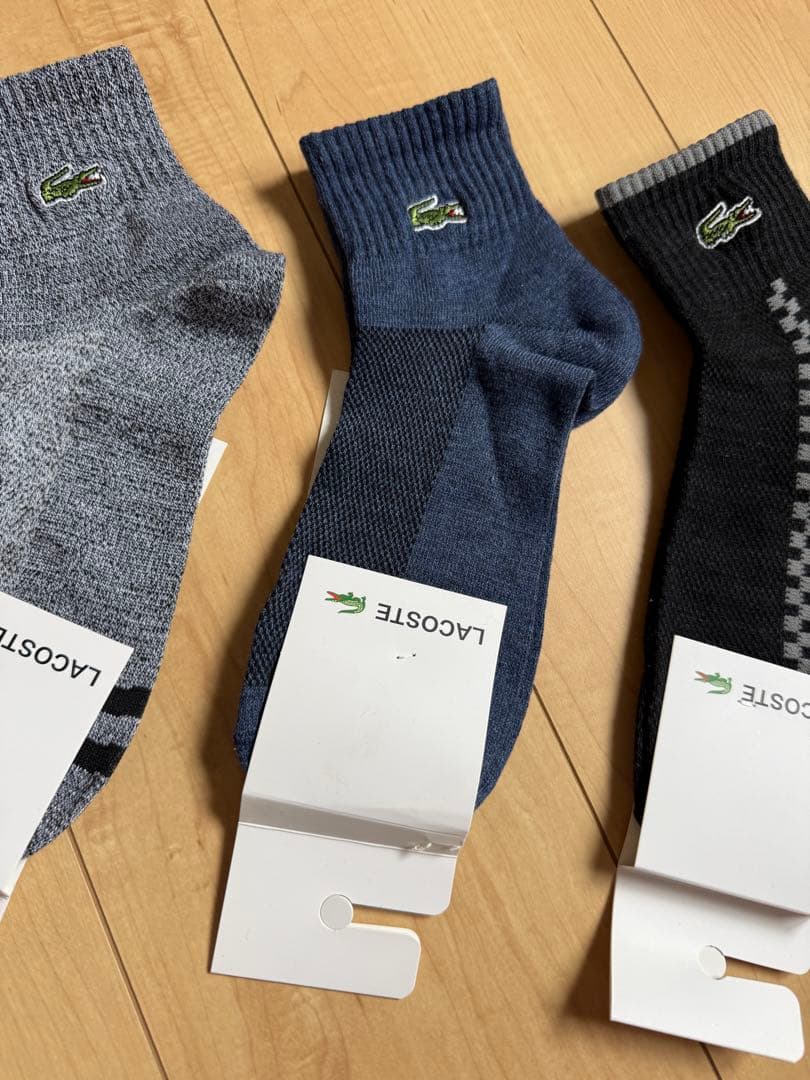 LACOSTE ラコステ ソックス 4足セット　夏用・通気性 25〜27cm — image 3