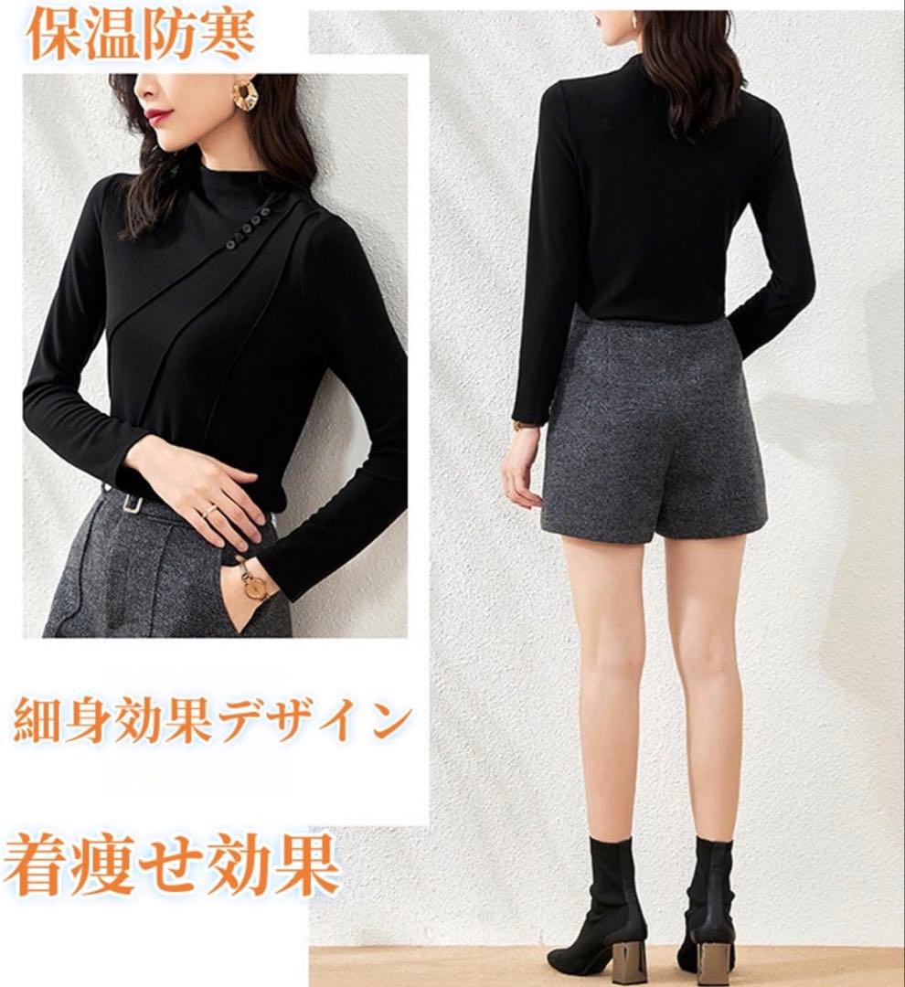即暖⭐️ 裏起毛ハイネックトップス★XLサイズ★万能インナー ポカポカ 防寒対策 — image 5