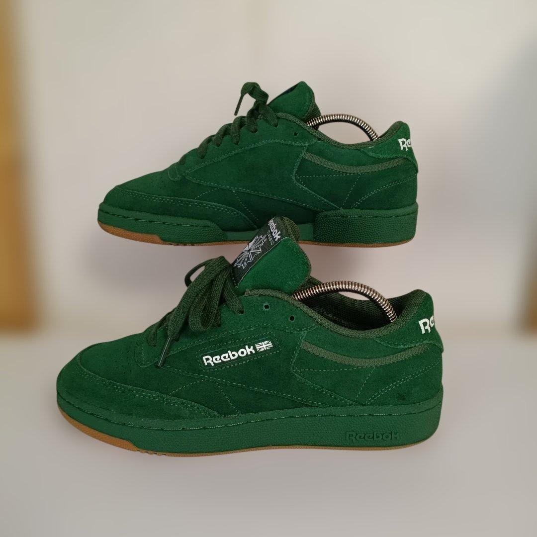 Reebokリーボックスニーカー　25.5cm　 CLUB C 85グリーン — image 2