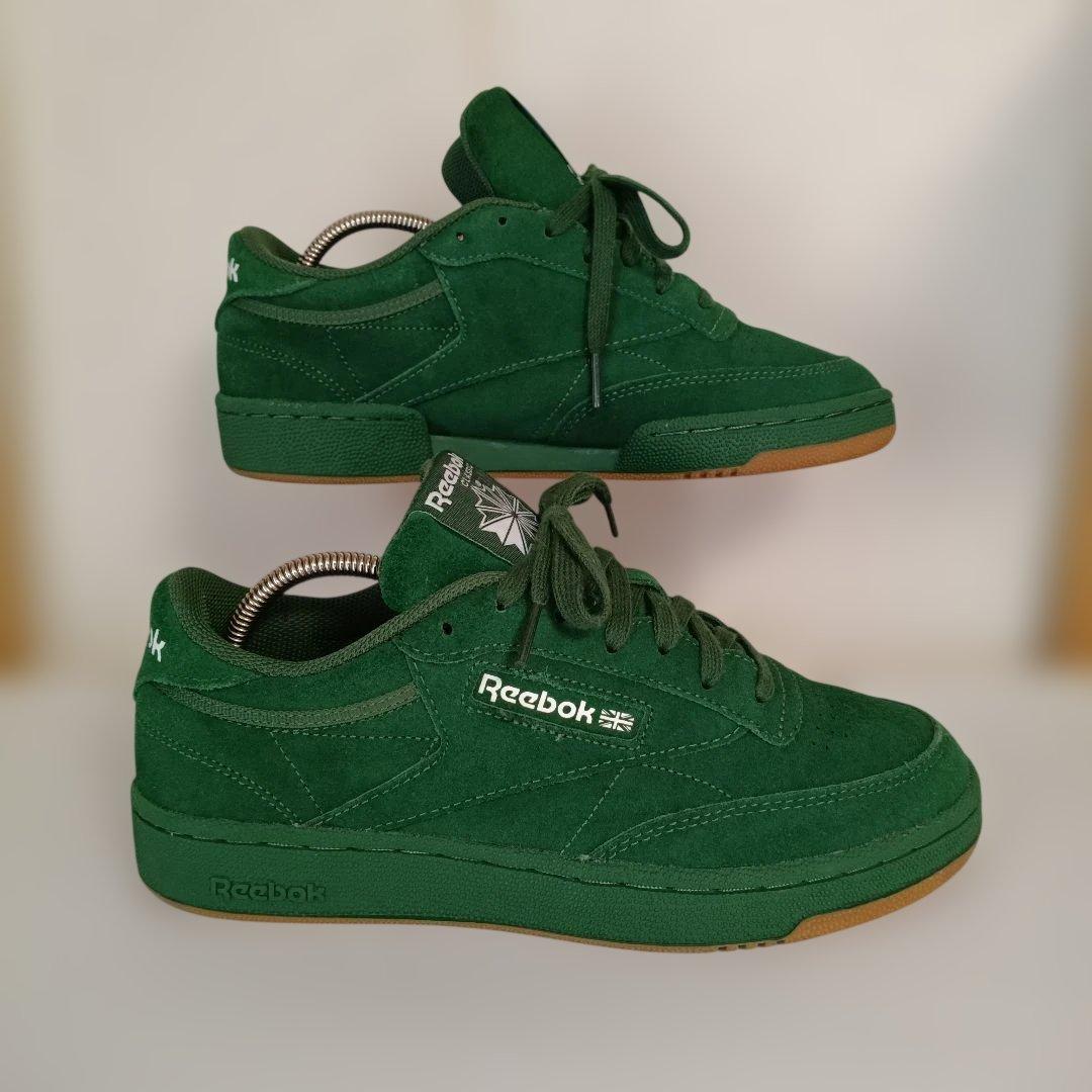 Reebokリーボックスニーカー　25.5cm　 CLUB C 85グリーン — image 3