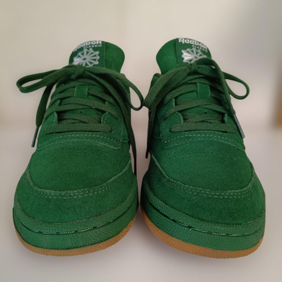 Reebokリーボックスニーカー　25.5cm　 CLUB C 85グリーン — image 4
