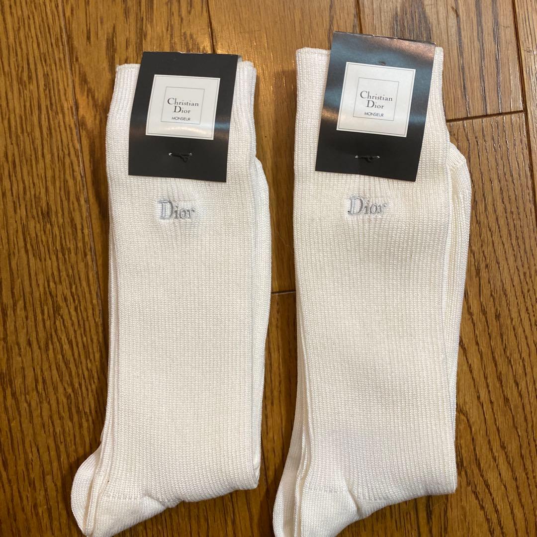 Christian Dior MONSIEUR ソックス ホワイト　2足セット — image 4