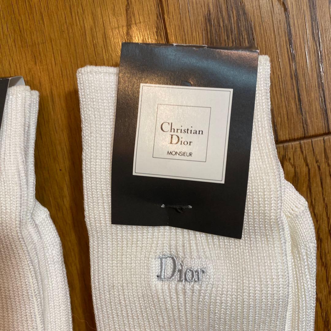 Christian Dior MONSIEUR ソックス ホワイト　2足セット — image 5