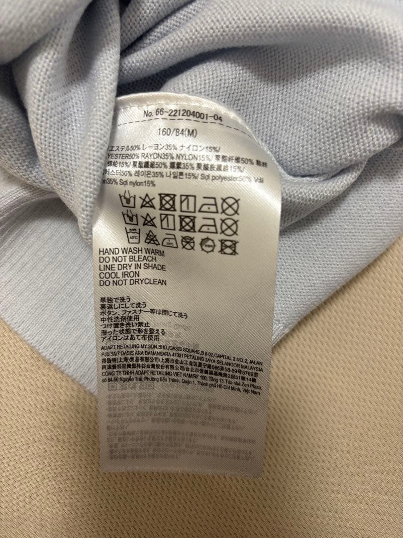 coca クルーネックニットチュニック ライトブルー — image 5