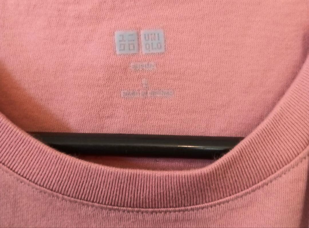 UNIQLO スーピマコットンクルーネックT（半袖）　L — image 3
